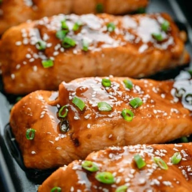 Salmon Teriyaki For 10.
