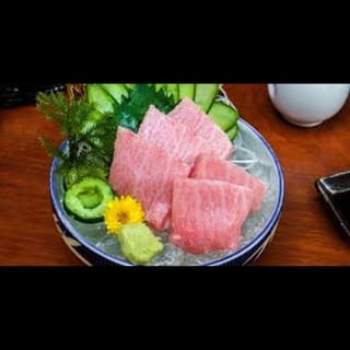 3 Pc Sashimi Bluefin "Akami" and 3 Pc "Toro"