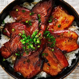 Smoked Pork Belly Bowl