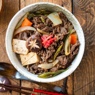 Sukiyaki Beef Bowl
